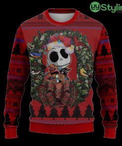 Cute Jack Nightmare Before Christmas Mc Ugly Christmas Sweater Thanksgiving Gift For Men And Women 3D Printed Product Photo 1
