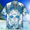 Detroit Lions NFL Skull Face 3D Hawaiian Shirt Summer Gift Product Photo 2