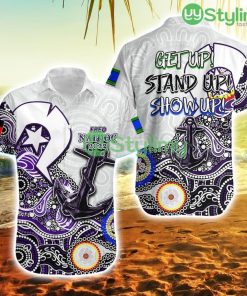 Dockers Australian Football Hawaiian Shirt Naidoc Patterns Trending Summer Product Photo 1