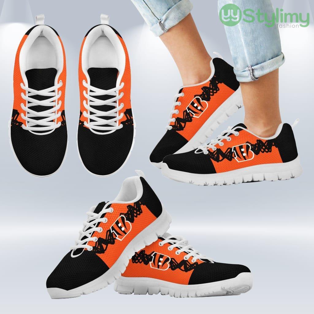 Doodle Line Amazing Cincinnati Bengals Sneakers V1 Shoes Gift For Men And Women 2 Doodle Line Amazing Cincinnati Bengals Sneakers V1 Shoes Gift For Men And Women Product Photo 2