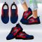 Doodle Line Amazing Columbus Blue Jackets Sneakers V1 Shoes Gift For Men And Women Product Photo 2