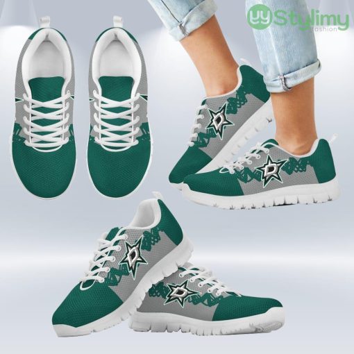 Doodle Line Amazing Dallas Stars Sneakers V1 Shoes Gift For Men And Women Product Photo 2