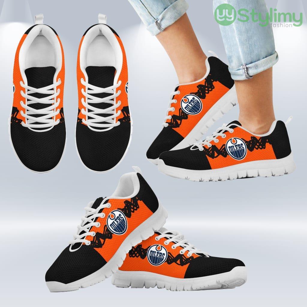 Doodle Line Amazing Edmonton Oilers Sneakers V2 Shoes Gift For Men And Women 2 Doodle Line Amazing Edmonton Oilers Sneakers V2 Shoes Gift For Men And Women Product Photo 2