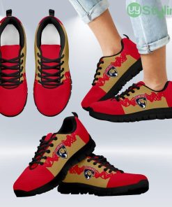 Doodle Line Amazing Florida Panthers Sneakers V1 Shoes Gift For Men And Women Product Photo 1