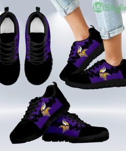 Doodle Line Amazing Minnesota Vikings Sneakers V2 Shoes Gift For Men And Women Product Photo 1