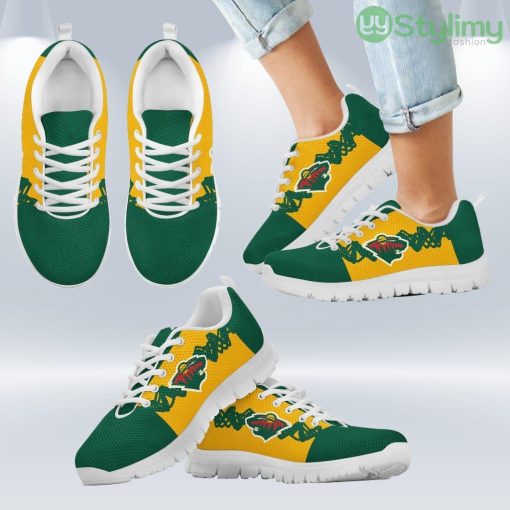 Doodle Line Amazing Minnesota Wild Sneakers V1 Shoes Gift For Men And Women Product Photo 2