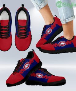 Doodle Line Amazing Montreal Canadiens Sneakers V1 Shoes Gift For Men And Women Product Photo 1