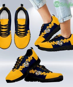 Doodle Line Amazing Nashville Predators Sneakers V1 Shoes Gift For Men And Women Product Photo 1