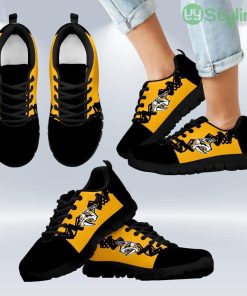 Doodle Line Amazing Nashville Predators Sneakers V2 Shoes Gift For Men And Women Product Photo 1
