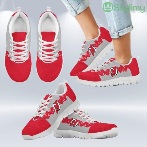Doodle Line Amazing New Jersey Devils Sneakers V1 Shoes Gift For Men And Women Product Photo 2