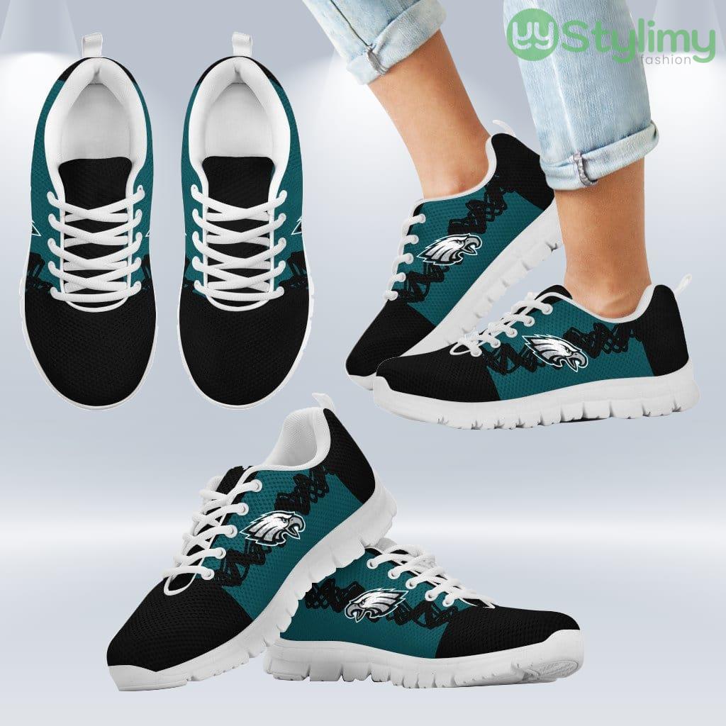 Doodle Line Amazing Philadelphia Eagles Sneakers V2 Shoes Gift For Men And Women 2 Doodle Line Amazing Philadelphia Eagles Sneakers V2 Shoes Gift For Men And Women Product Photo 2