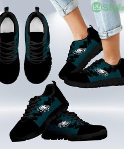 Doodle Line Amazing Philadelphia Eagles Sneakers V2 Shoes Gift For Men And Women Product Photo 1