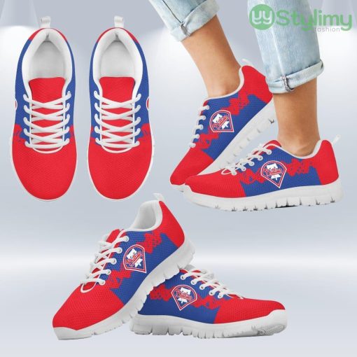 Doodle Line Amazing Philadelphia Phillies Sneakers Shoes Gift For Men And Women Product Photo 2