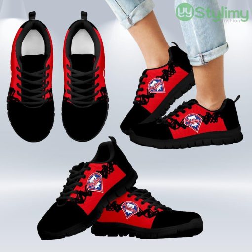 Doodle Line Amazing Philadelphia Phillies Sneakers Shoes Gift For Men And Women Product Photo 1