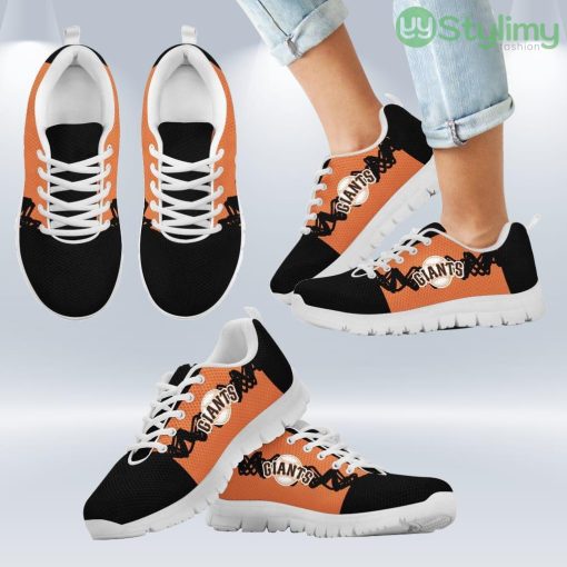 Doodle Line Amazing San Francisco Giants Sneakers Shoes Gift For Men And Women Product Photo 2