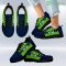 Doodle Line Amazing Seattle Seahawks Sneakers V1 Shoes Gift For Men And Women Product Photo 2