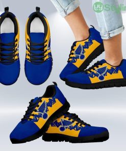 Doodle Line Amazing St. Louis Blues Sneakers V1 Shoes Gift For Men And Women Product Photo 1