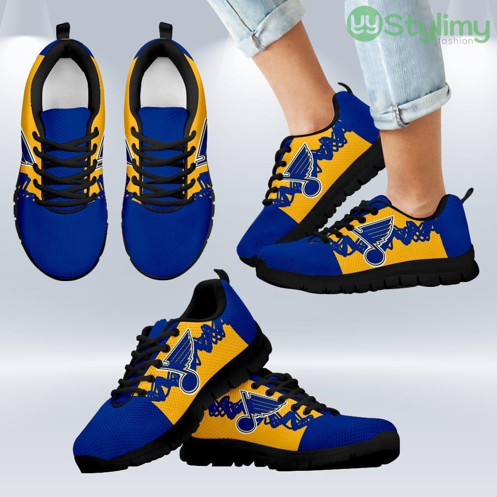 Doodle Line Amazing St. Louis Blues Sneakers V1 Shoes Gift For Men And Women 5 Doodle Line Amazing St. Louis Blues Sneakers V1 Shoes Gift For Men And Women Product Photo 1