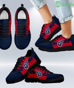 Doodle Line Amazing Tennessee Titans Sneakers V1 Shoes Gift For Men And Women Product Photo 1
