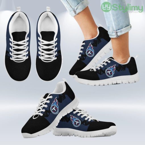 Doodle Line Amazing Tennessee Titans Sneakers V2 Shoes Gift For Men And Women Product Photo 2