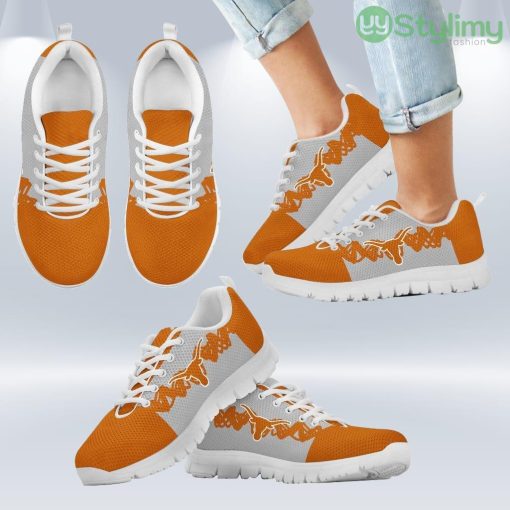 Doodle Line Amazing Texas Longhorns Sneakers Shoes Gift For Men And Women Product Photo 2