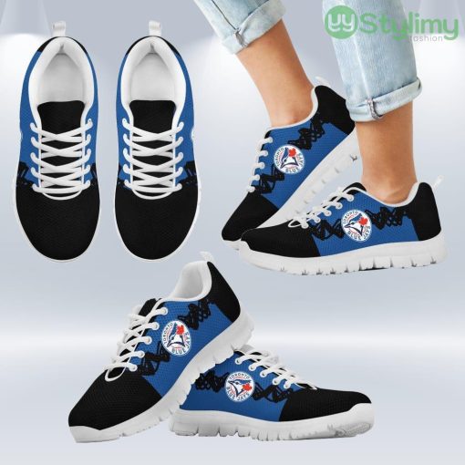 Doodle Line Amazing Toronto Blue Jays Sneakers V2 Shoes Gift For Men And Women Product Photo 2