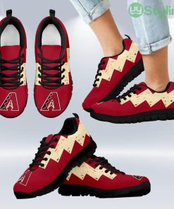 Dragon Flying Fancy Arizona Diamondbacks Logo Sneakers Shoes Gift For Men And Women Product Photo 1