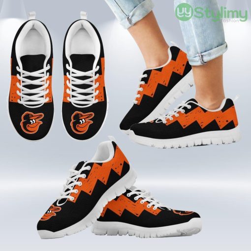 Dragon Flying Fancy Baltimore Orioles Logo Sneakers Shoes Gift For Men And Women Product Photo 2
