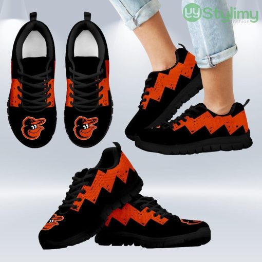 Dragon Flying Fancy Baltimore Orioles Logo Sneakers Shoes Gift For Men And Women Product Photo 1
