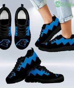 Dragon Flying Fancy Carolina Panthers Logo Sneakers Shoes Gift For Men And Women Product Photo 1