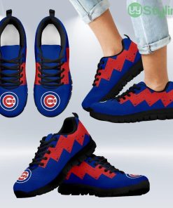 Dragon Flying Fancy Chicago Cubs Logo Sneakers Shoes Gift For Men And Women Product Photo 1