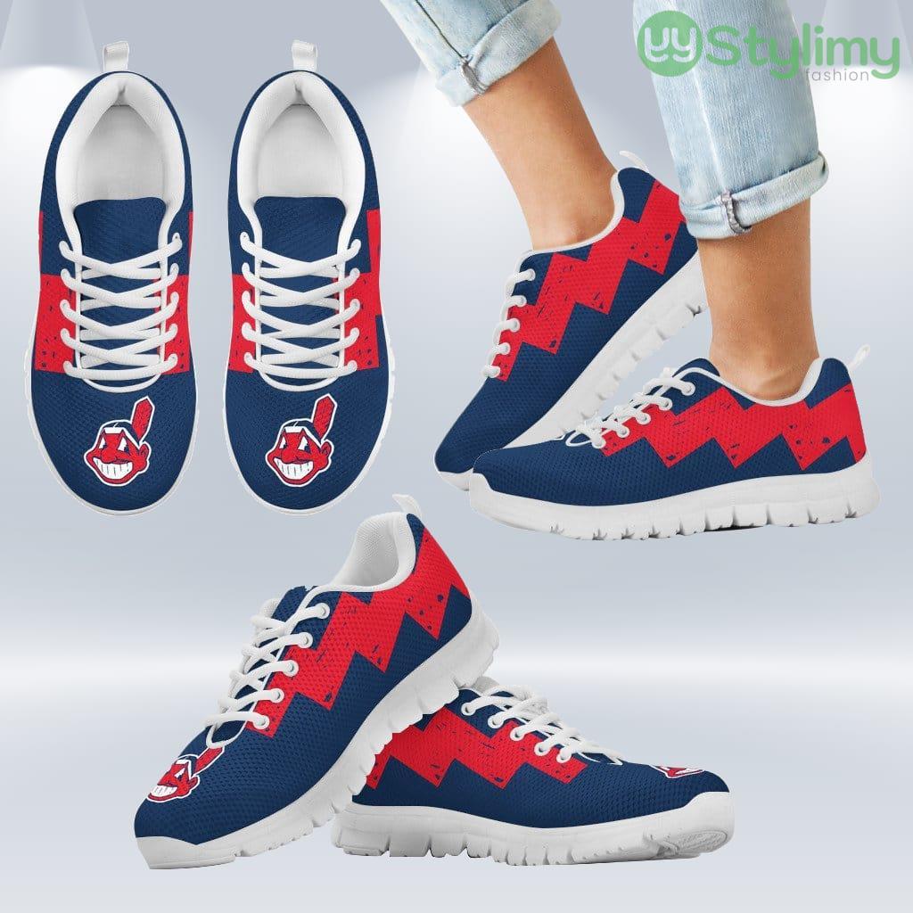Dragon Flying Fancy Cleveland Indians Logo Sneakers Shoes Gift For Men And Women 2 Dragon Flying Fancy Cleveland Indians Logo Sneakers Shoes Gift For Men And Women Product Photo 2