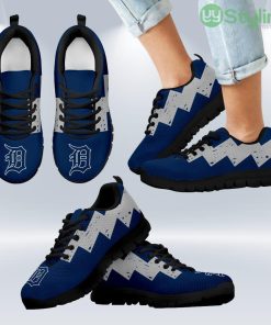 Dragon Flying Fancy Detroit Tigers Logo Sneakers Shoes Gift For Men And Women Product Photo 1