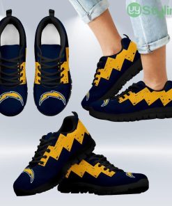 Dragon Flying Fancy Los Angeles Chargers Logo Sneakers Shoes Gift For Men And Women Product Photo 1