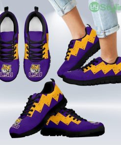 Dragon Flying Fancy LSU Tigers Logo Sneakers Shoes Gift For Men And Women Product Photo 1