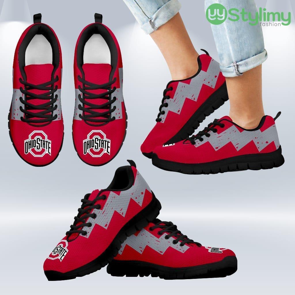 Dragon Flying Fancy Ohio State Buckeyes Logo Sneakers Shoes Gift For Men And Women 5 Dragon Flying Fancy Ohio State Buckeyes Logo Sneakers Shoes Gift For Men And Women Product Photo 1