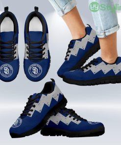 Dragon Flying Fancy San Diego Padres Logo Sneakers Shoes Gift For Men And Women Product Photo 1