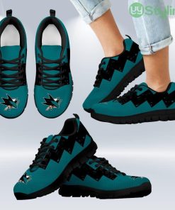 Dragon Flying Fancy San Jose Sharks Logo Sneakers Shoes Gift For Men And Women Product Photo 1
