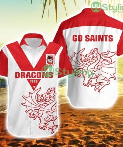 Dragons Rugby Hawaiian Shirt Simple St George Illawarra Trending Summer Product Photo 1