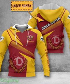 Dynamo Dresden 3D Printing Hoodie Custom Name For Fans Gift Product Photo 1