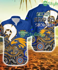 Eagles Australian Football Hawaiian Shirt Naidoc Patterns Trending Summer Product Photo 1