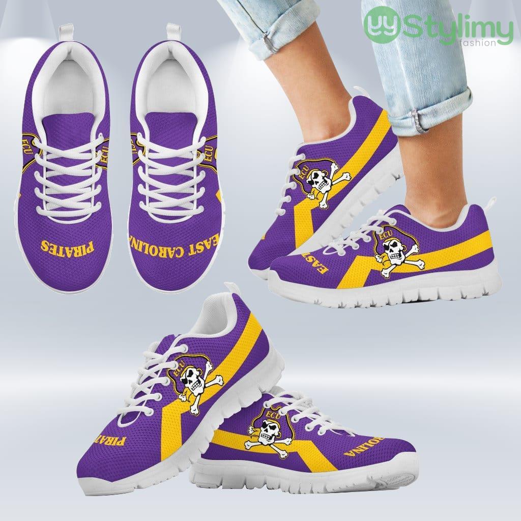 East Carolina Pirates Line Logo Sneakers Shoes Gift For Men And Women 4 East Carolina Pirates Line Logo Sneakers Shoes Gift For Men And Women Product Photo 1