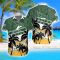 Edmonton Eskimos Hawaii Coconut 3D Hawaiian Shirt And Short Beach Gift Product Photo 2