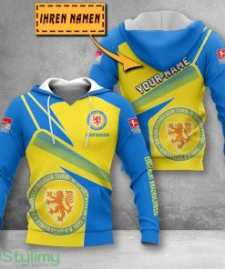 Eintracht Braunschweig 3D Printing Hoodie Custom Name For Fans Gift Product Photo 1