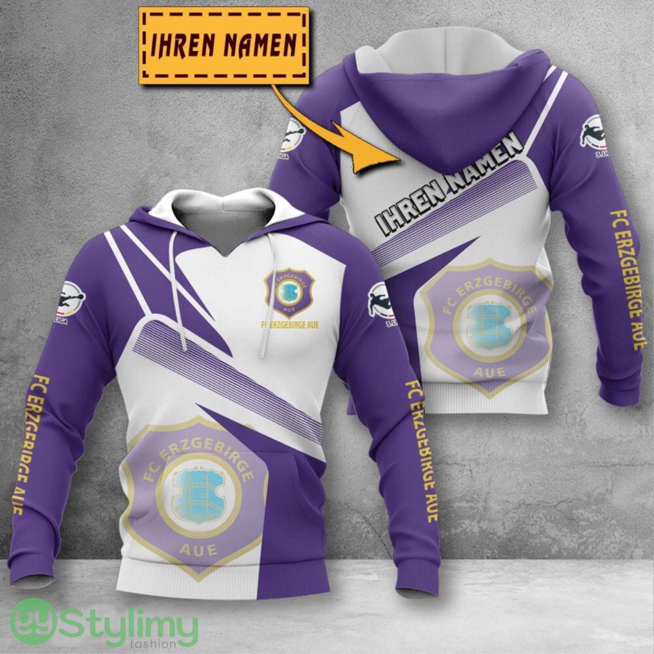 Erzgebirge Aue 3D Printing Hoodie Custom Name For Fans Gift 6 Erzgebirge Aue 3D Printing Hoodie Custom Name For Fans Gift Product Photo 1