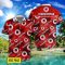 Excelsior Rotterdam 3D Hawaiian Shirt and Shorts Vinatge Tree Pattern Beach Shirt For Fans Product Photo 2