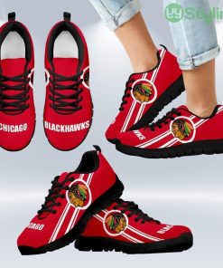 Fall Of Light Chicago Blackhawks Sneakers Shoes Gift For Men And Women Product Photo 1