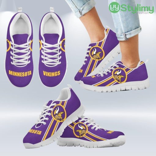 Fall Of Light Minnesota Vikings Sneakers Shoes Gift For Men And Women Product Photo 2