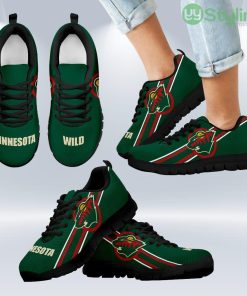 Fall Of Light Minnesota Wild Sneakers Shoes Gift For Men And Women Product Photo 1