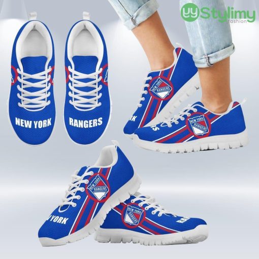 Fall Of Light New York Rangers Sneakers Shoes Gift For Men And Women Product Photo 2